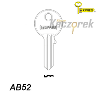 Expres 231 - klucz surowy mosiężny - AB52